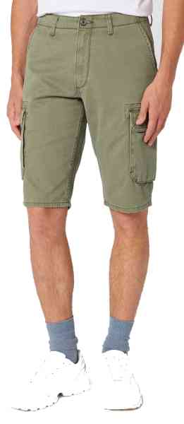 Wrangler Cargo Short aus 100% Baumwolle - Dusty Olive